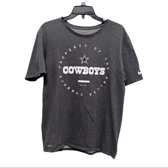 Dallas Cowboys Nike Dri-Fit Tee. Size L - Picture 1 of 7